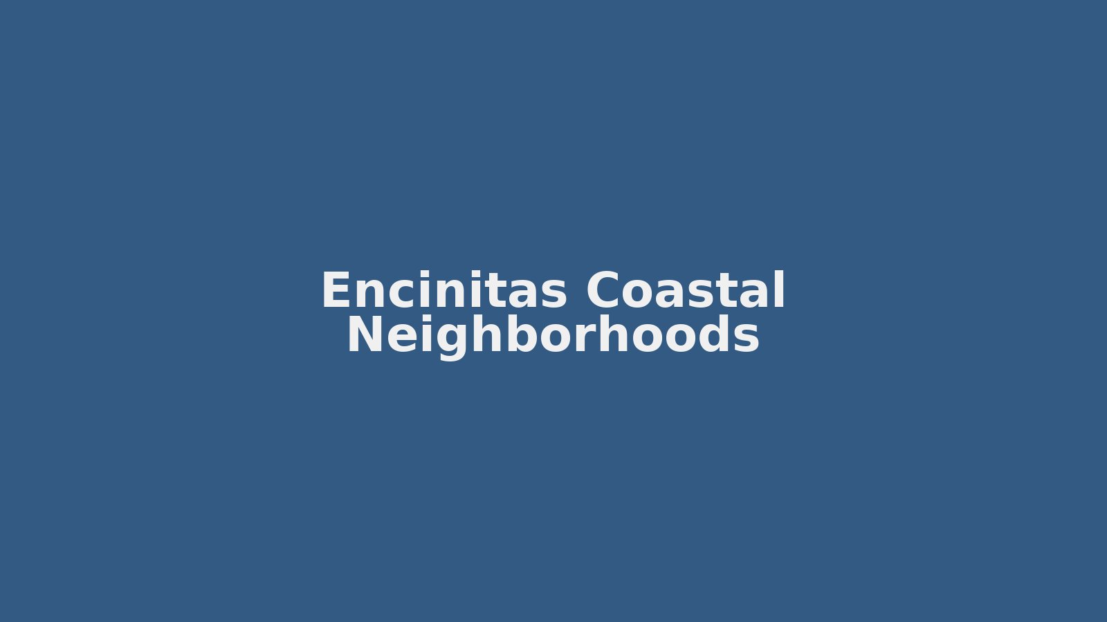 Encinitas coastline